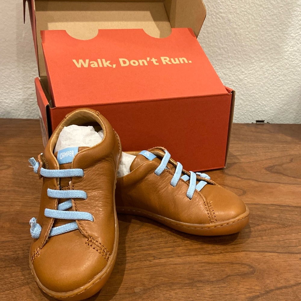 Camper For Kids size 9 Brown Shoes